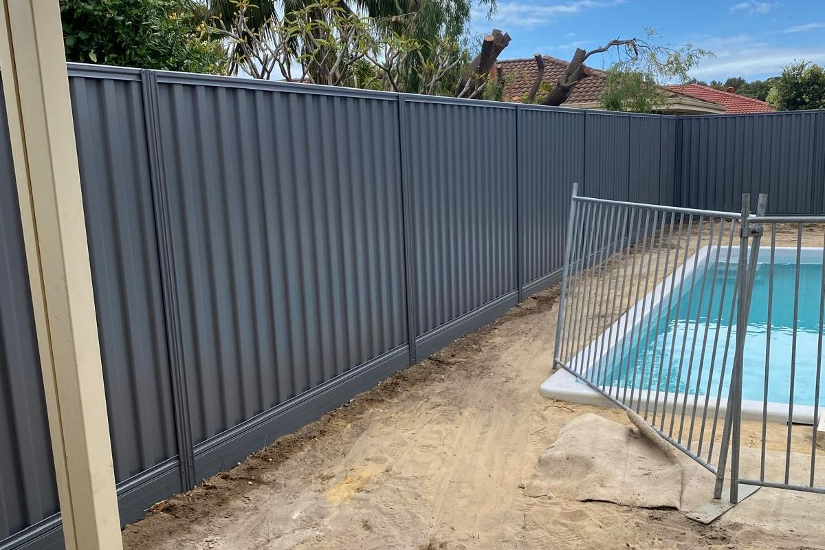 colorbond_fence_install_project